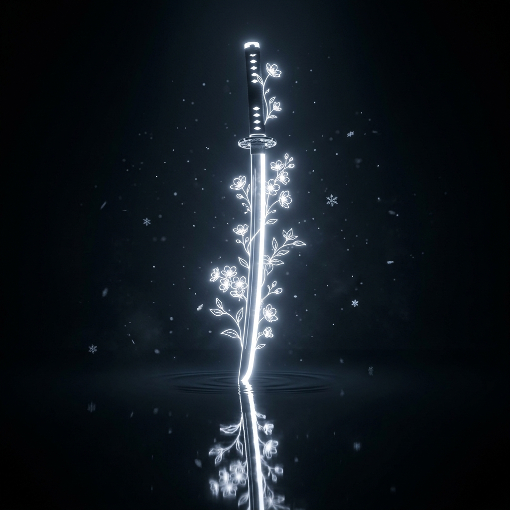 Lync Glowing Katana Crest